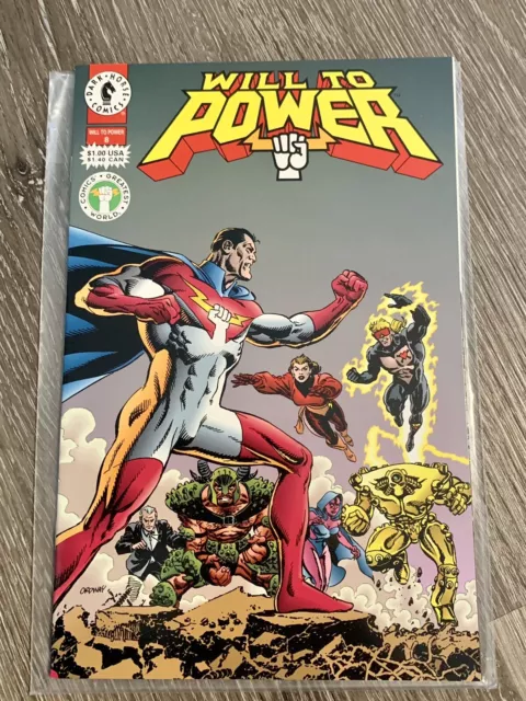 WILL TO POWER #8 DARK HORSE Comics Book 1994 NM+ Bagged Boarded