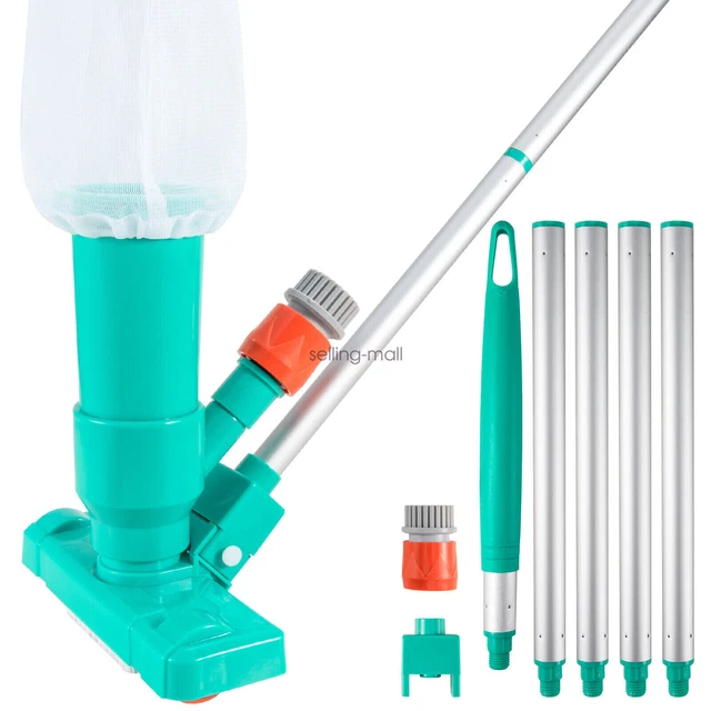 SWIMMING POOL SPA Jet Vacuum Suction Cleaner w/Brush for Hot Tub Pond