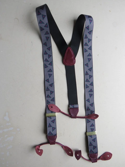 Braccialetti vintage made in American per pantaloni, Lindy hop, swing, Peaky Blinders.
