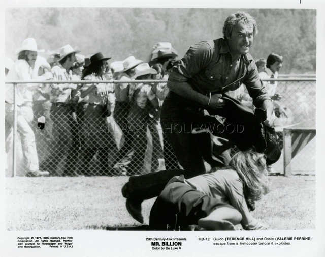 Terence Hill Valerie Perrine Mr Billion 1977 Vintage Photo Original #4