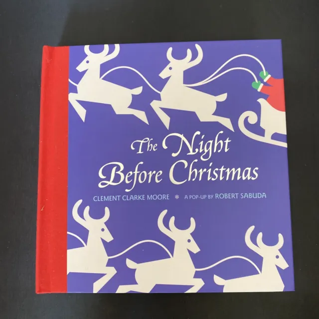 Robert Sabuda, Clement Moore / Night Before Christmas Pop-up 1st Ed 2002