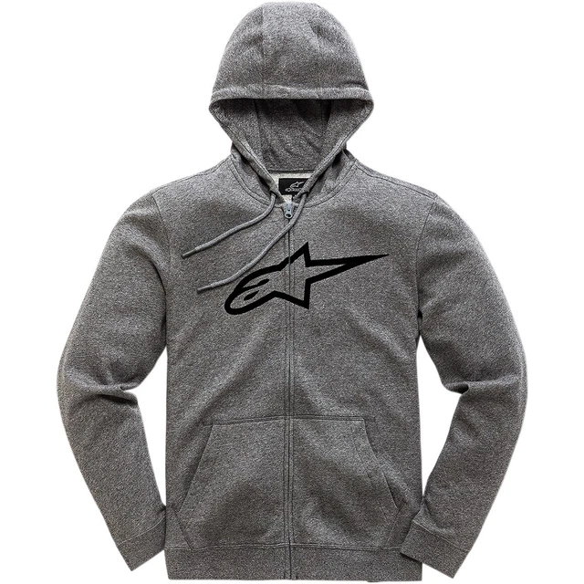 ALPINESTARS ASTARS Ageless II Zip Fleece Hoody Grey/Blk Small AS385305211273