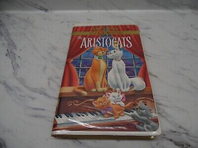 🎆Walt Disney Gold Classic Collection The ARISTOCATS VHS Clamshell 🎆