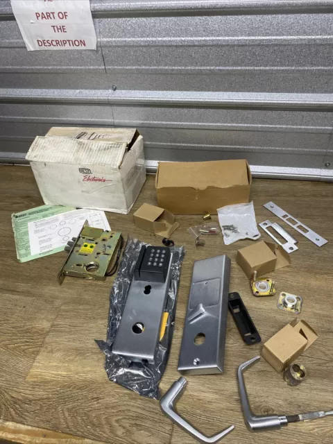 Best/Stanley LEFT 626 Keypad, Mortise Lock. NEW OLD STOCK NO BATTERY OR CARD