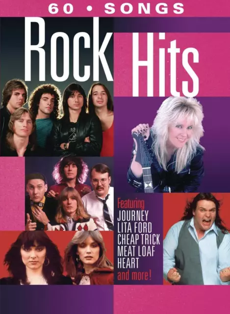 Rock Hits 60 Tracks (4CD) Journey, Cheap Trick, Heart, Lita Ford, Meat Loaf NEW