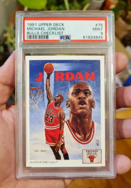 Michael Jordan #23 Chicago Bulls 1991 Upper Deck Basketball Card MINT  Condition