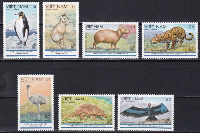 Vietnam, Fauna, Animals, Birds MNH / 1985