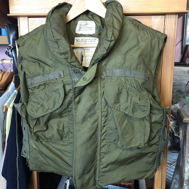 US M69 FLAK Vest Armor Body Fragmentation Protective With 3/4 Collar