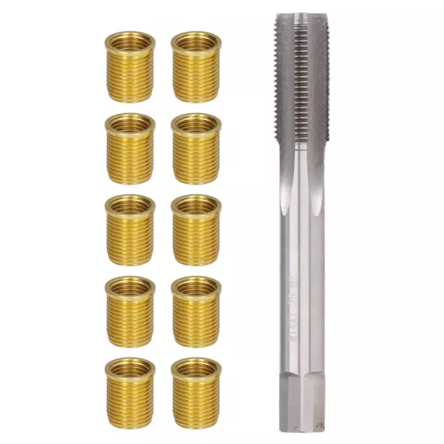 M12 X 1.25 Threaded Inserts Threaded Hole Repair Tool Corrosion Resistant High