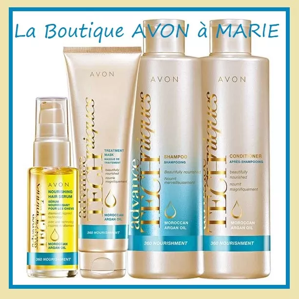 Soins cheveux NOURISSANT à L' HUILE D' ARGAN Du MAROC AVON