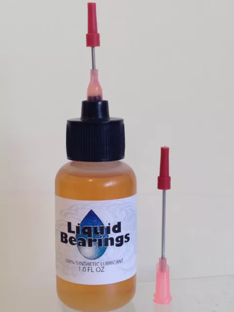 Liquid Bearings, THE BEST 100%-synthetic oil for German or any antique clocks