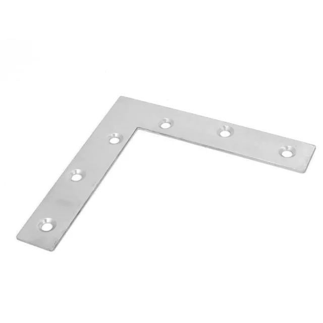 120mmx120mm Flat L Shape Corner Brace Mending Plate Right Angle Bracket