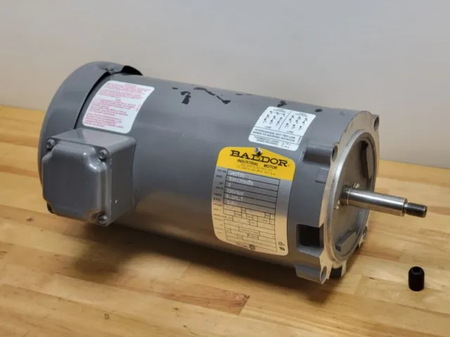 Baldor AC Pump Motor JM3155, 2 HP, 230/460 VAC, 3450 RPM, 56J, 34F038X636