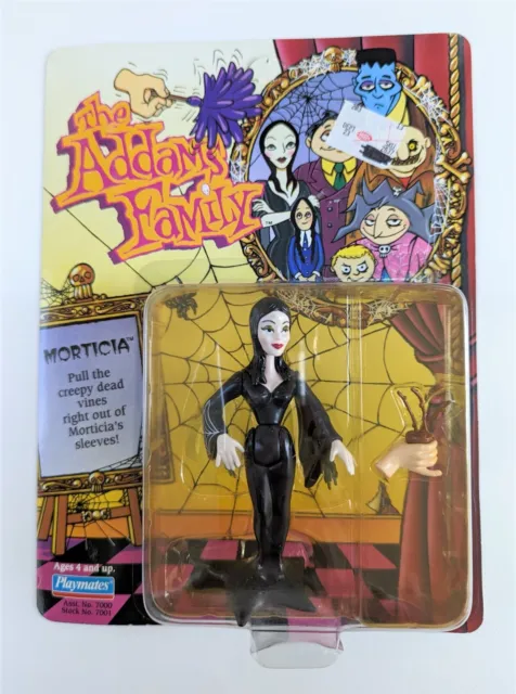 NEW THE ADDAMS Family 1992 MORTICIA Action Figure Playmates, Sealed ...