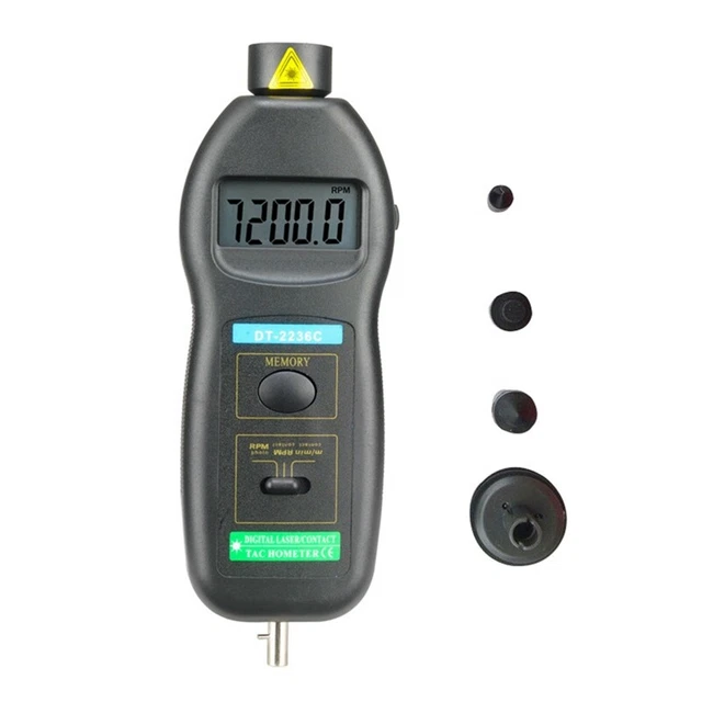 DT2236C DéTecteur de Vitesse Compteur TachymèTre Laser DT 2236C LED NuméRiq5803