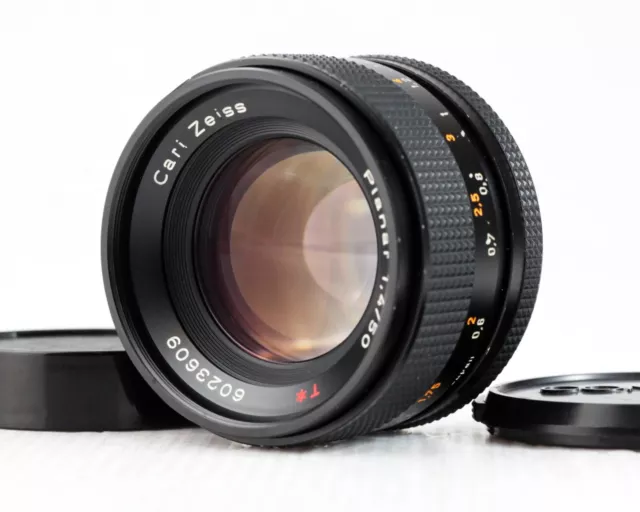 Contax Carl Zeiss Planar T* 50mm f/1.4 AEJ Ninja Blade Lens for CY mount Camera