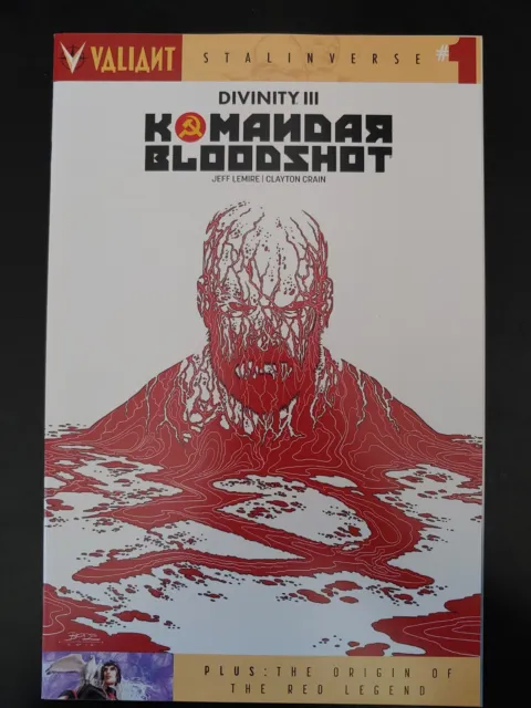 ⭐️ DIVINITY III: Komandar Bloodshot #1b (2016 VALIANT Comics) VF/NM Book