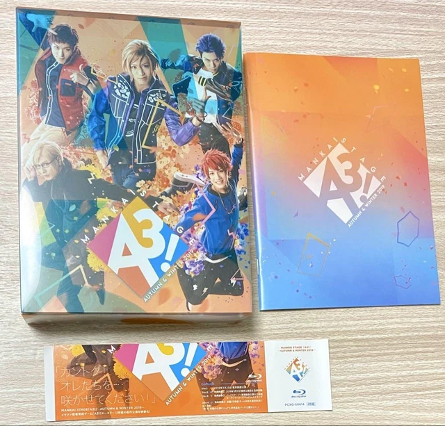 MANKAI STAGE A3! Blu-ray Autumn & Winter Groups Used 2019