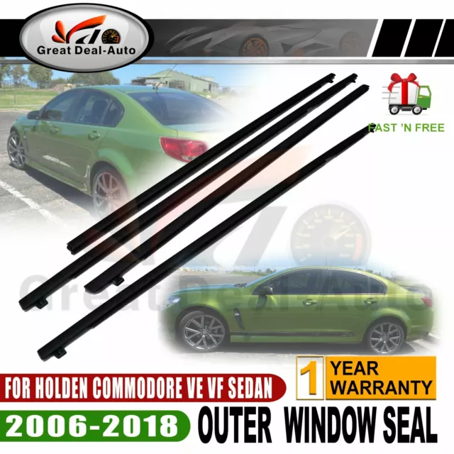 Outer Door Weather Window Rubber Seal for Holden commodore VE VF SEDAN V6 V8