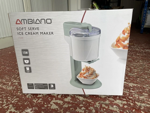 AMBIANO SOFT SERVE Ice Cream Maker Brand New in Box £30.00 - PicClick UK