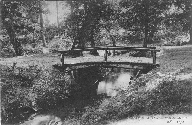 Cpa 33 Andernos Pont Du Moulin