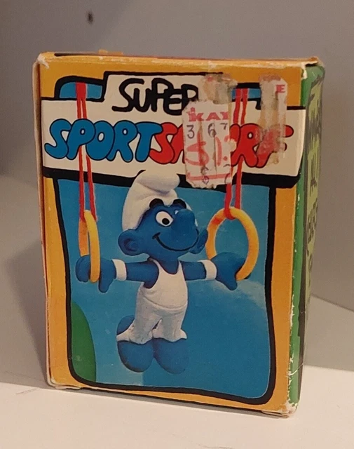 Schtroumpf Moto Cross Schleich 40231 Avec Boîte - Figurine Collection