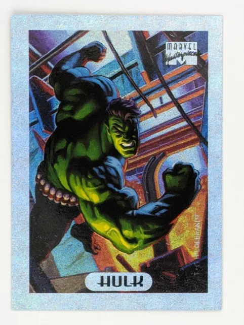 1994 Marvel Masterpieces #4 Hulk Limited Edition Holofoil