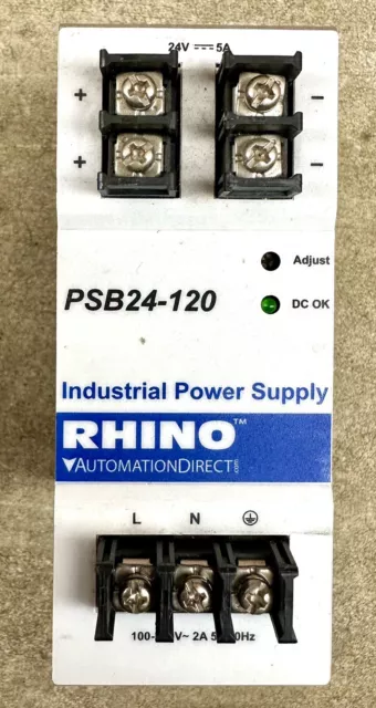 Automation Direct Rhino PSB24-120 Industrial Power Supply