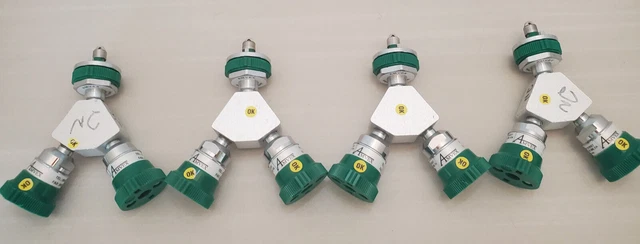 Amvex O2 Vaccuum Coupler Fittings (2) female, (1) male, (1) Y-Block