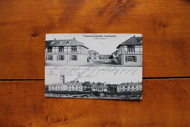Militaria, Truppenübungsplatz Grafenwöhr, Top Stempel Lager Grafenwöhr