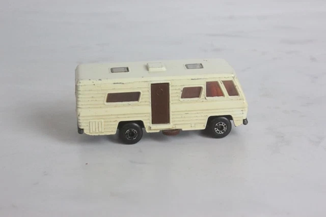 MATCHBOX MOBILE HOME LESNEY ENGLAND 1980 MODEL NO 54 Vintage Toy Model Car