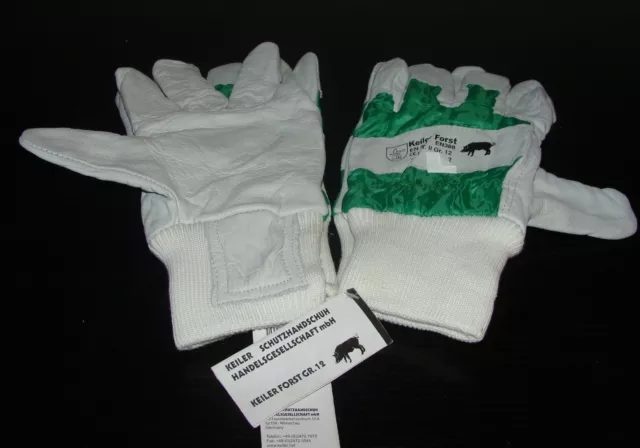 2 Paar Keiler Forst Handschuhe Handschuhe für den Brennholz Mann Gr. L