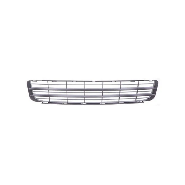Grille De Pare-Choc Avant Centrale Noire Repiauto Compatible Peugeot 307 Phase 2 2005-2009
