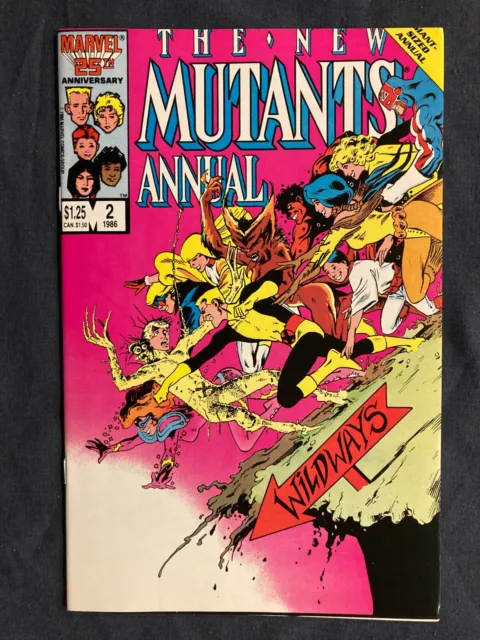 New Mutants Annual #2 1st App Psylocke + Megan Braddock NM 1986 X-Men!