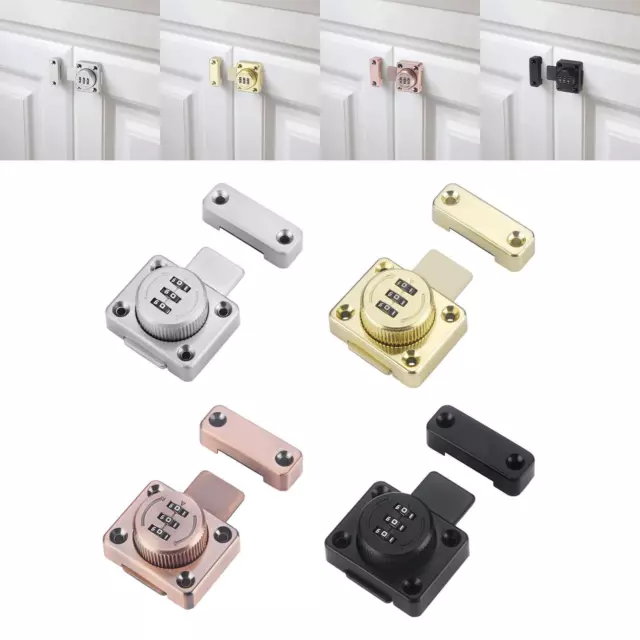 Mechanical Password Rotary Hasp Locks Hardware for Barn Door Garage Cabinets