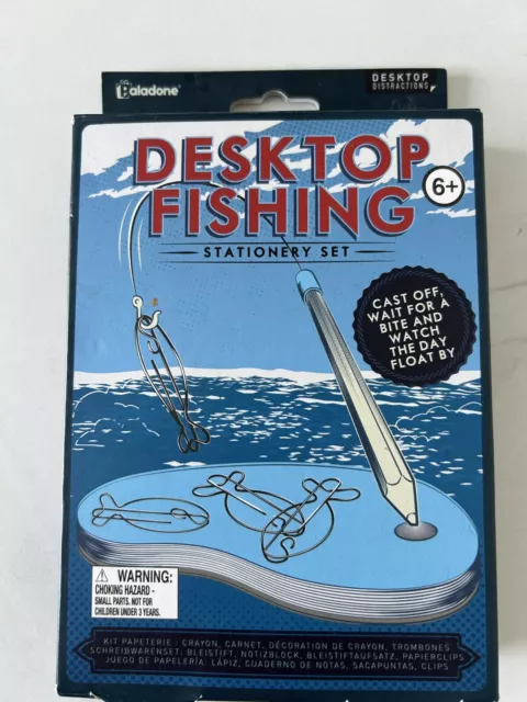 Desktop Fishing Game Stationary Set Quirky Father’s Day Gift