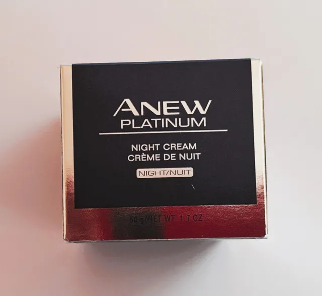Avon Anew Platinum Night Cream, 1.7 ounce, new in box