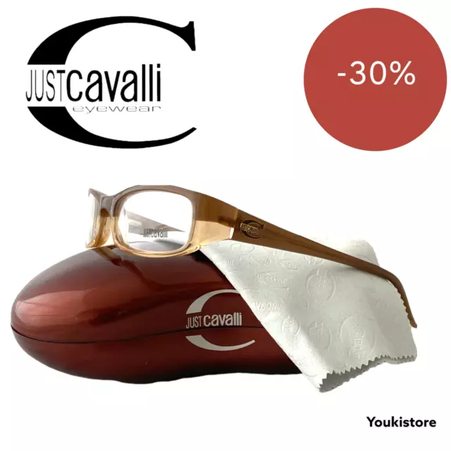 JUST CAVALLI occhiali da vista JC46 Q64 51 18 130 eyeglasses Made in Italy CE 2