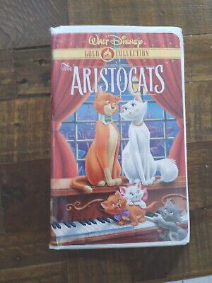 Walt Disney's The Aristocats VHS Gold Collection Family Fun Animated