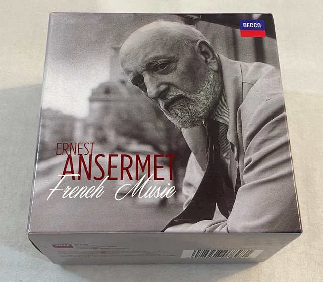 ERNEST ANSERMET FRENCH Music Decca 32 CD Box Set *LIKE NEW