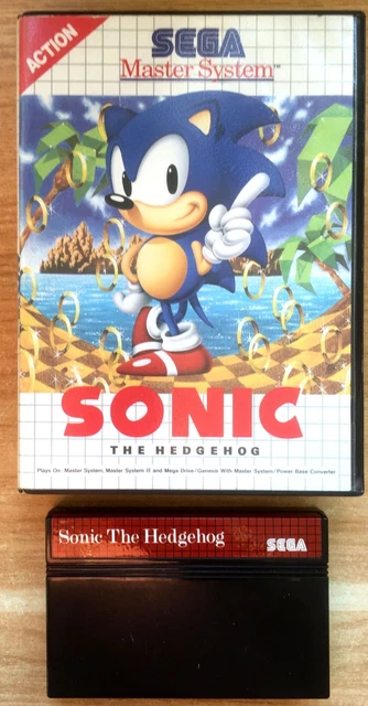 SONIC THE HEDGEHOG - SEGA Mega Drive Sega Megadrive - Complet + Notice