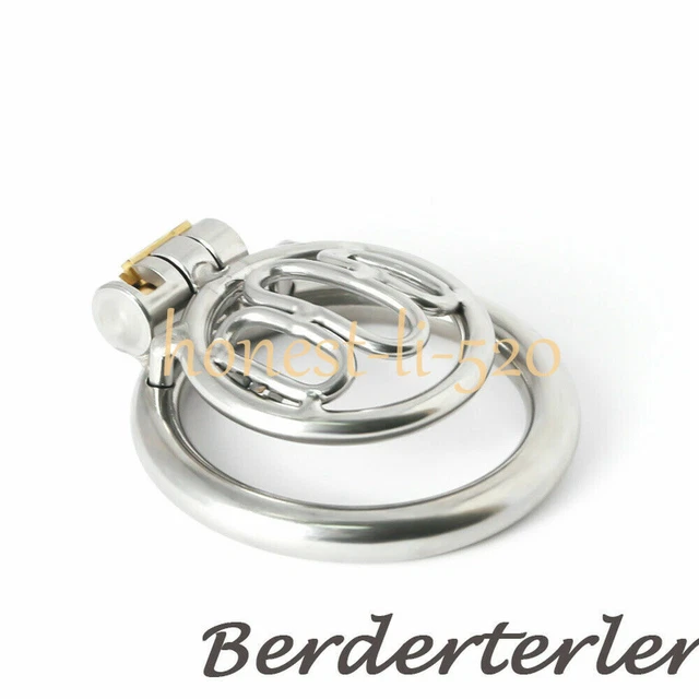 Stainless Steel Stealth Lock Male Chastity Device