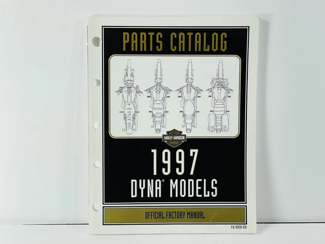 1997 Harley-Davidson Parts Catalog DYNA Models [Official Manual] 99439-97A