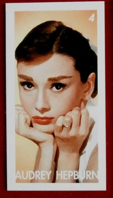 AUDREY HEPBURN - Card # 04 issued by Redsky in 2011