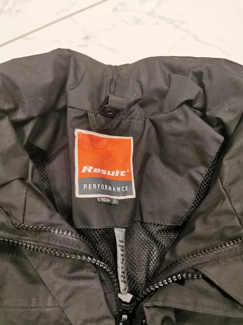 Audi Logo Result Performance Softshell Jacket Size XL - Black Zipped Jacket 5