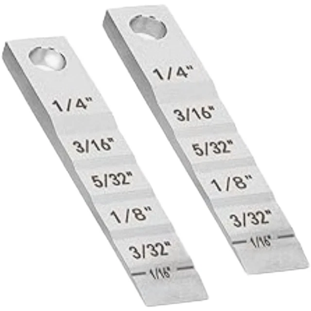 2130 FOR PIPE Spacer Wedge with Stepped Scale for Precise Welding Gaps ...