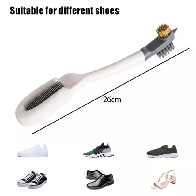 Soft Cleaning Sneakers Washing Shoe Tool All-In-One Shoe Brush Shoes Cleaner 2