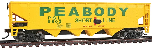 Wagon Trémie Couvert H0 Walthers - Halliburton HWCX 7582 - Neuf échelle 1:87