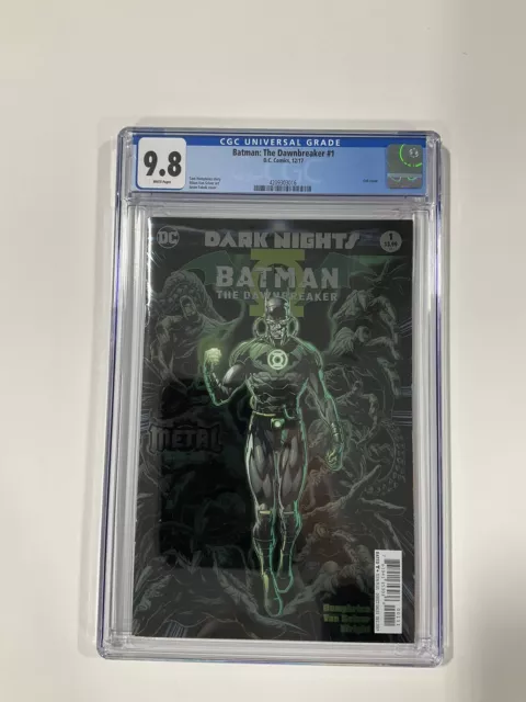 Batman The Dawnbreaker 1 Cgc 9.8 white pages DC Comics