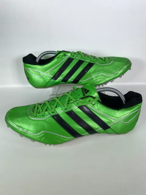 Adidas Sprint Star Track Spikes Größe UK 11 grün G43329 Leichtathletik